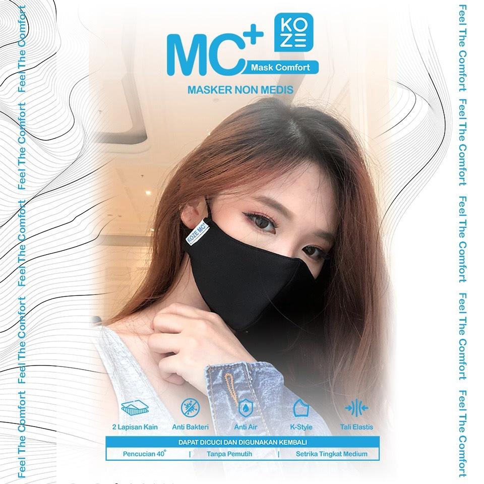 Masker KOZE MC + Non Medis 2 PLY