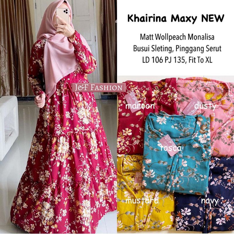 GAMIS SAKURA KHAIRINA MAXY MONALISA