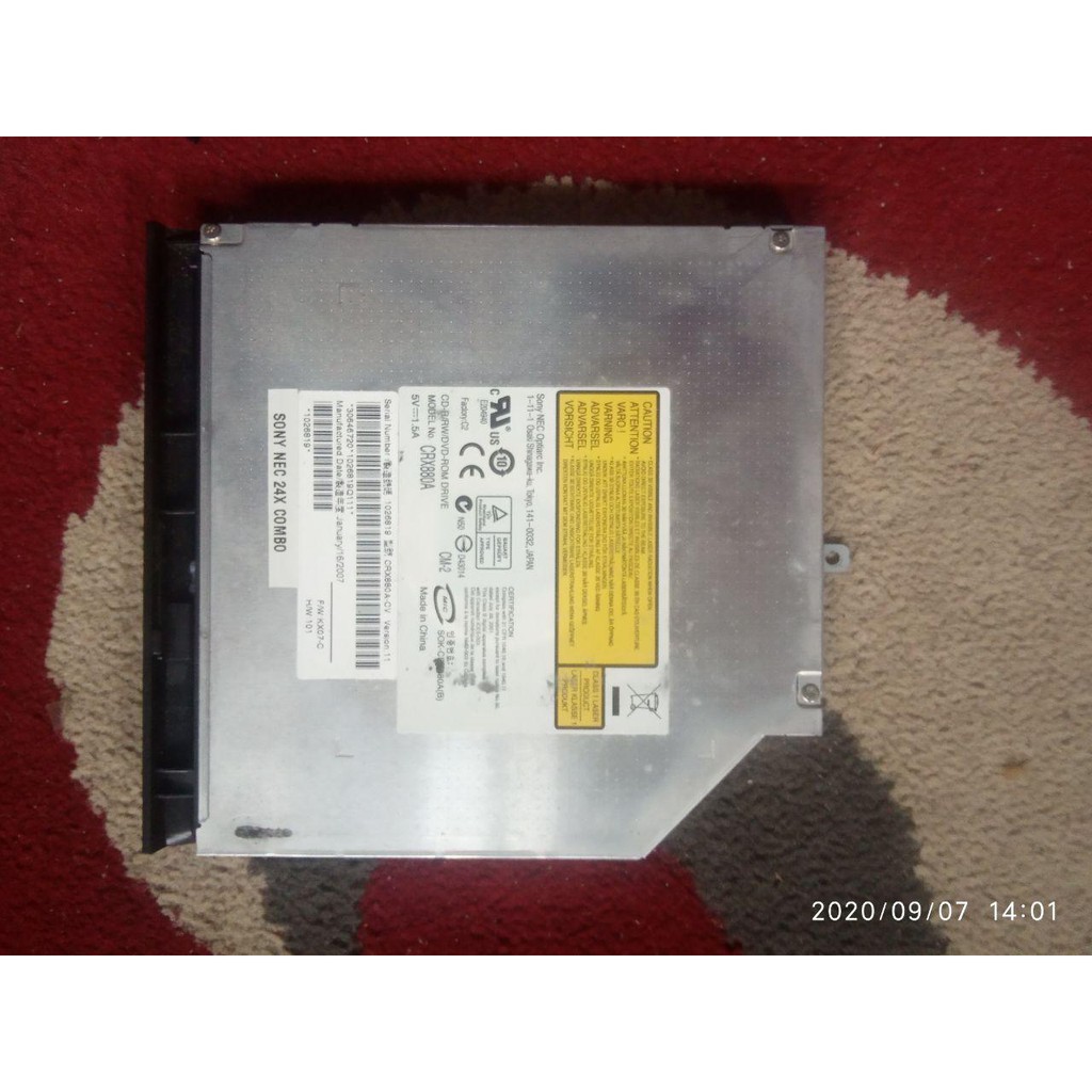 dvd Axioo M54V