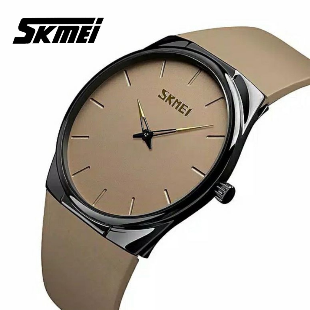 Jam Tangan SKMEI Pria 1601 Analog Man Watch Tali Rubber Jam Tangan Sport Pria Free Box