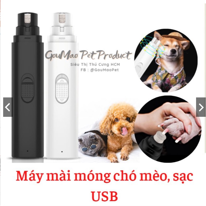 Alat Kikir Kuku Usb Rechargeable Untuk Hewan Peliharaan Kucing