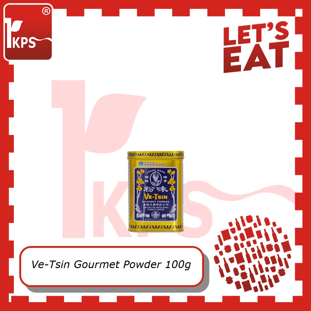 

Gourmet Powder 100g "Ve-Tsin" / Penyedap Rasa Vegetarian / Micin Vegetarian