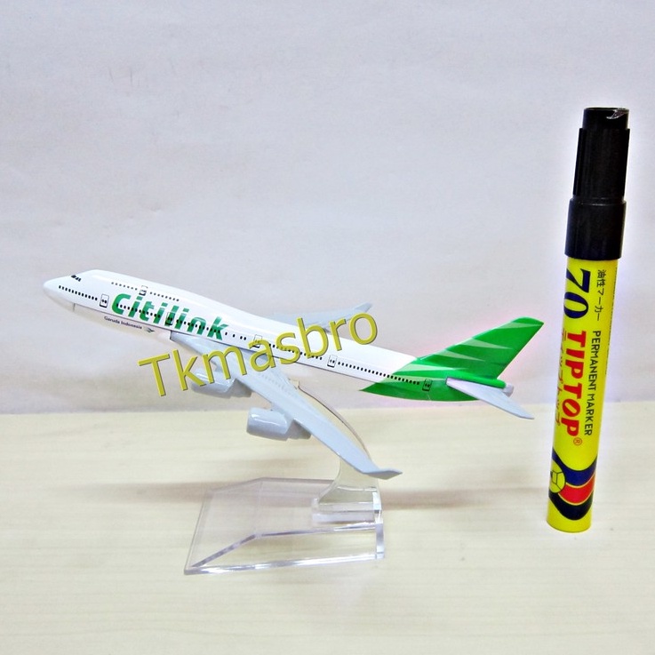 Diecast Pesawat Citilink Jumbo