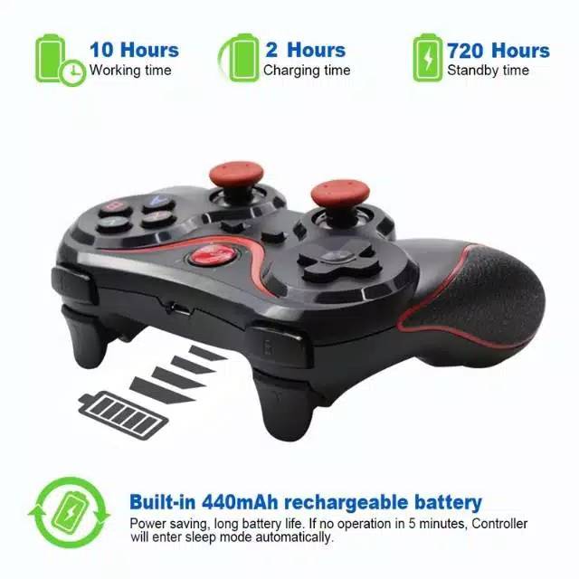 X3 Gamepad Android X3 Bluetooth Wireless Controller Gamepad bluetooth android Stik Android / T3 Gamepad android