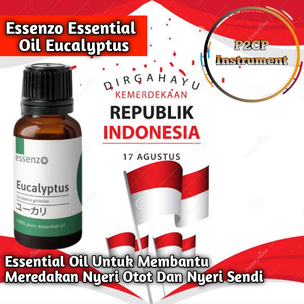 Essenzo Eucalyptus Essential Oil 10 ml Aroma Terapi Anti Virus
