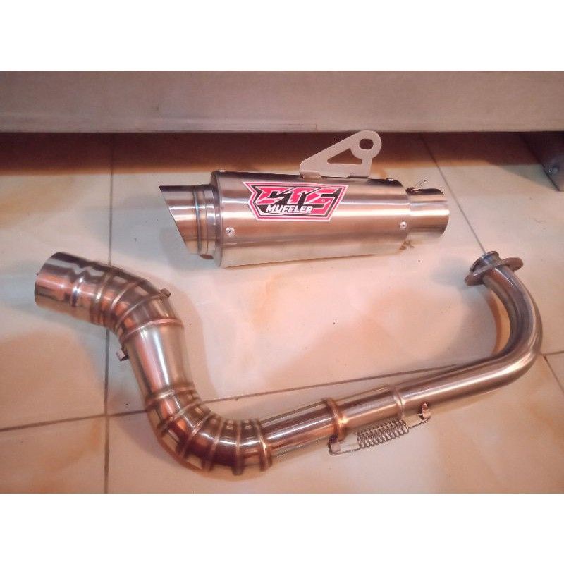 KNALPOT RACING CTS MUFFLER PNP BEAT SCOOPY PCX AEROX NMAX VARIO X-RIDE GENIO LEXI MIO DLL