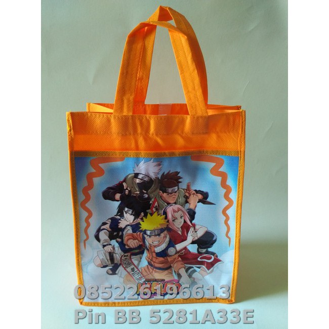 

Tas Ultah Kartun | Tas Ultah Kartun Anak Karakter Naruto Sablon Nama