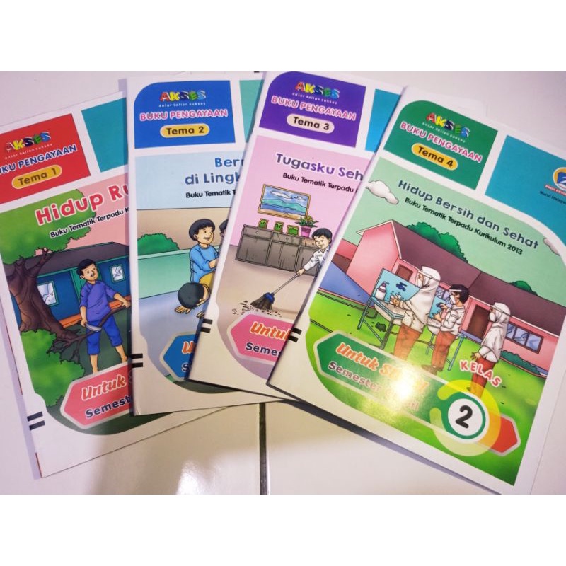 LKS Tematik Akses Kls II (1Set) Untuk SD/MI Smt 1 - Kur. 2013
