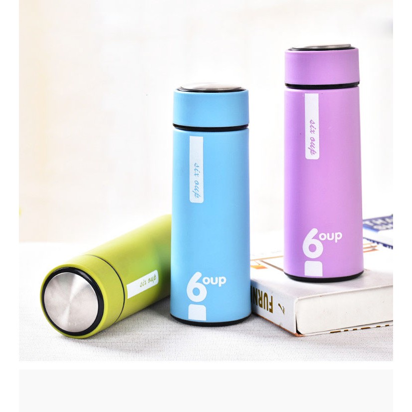 Botol Thermos Kaca 450 ml anti panas - Model 8922 Warna