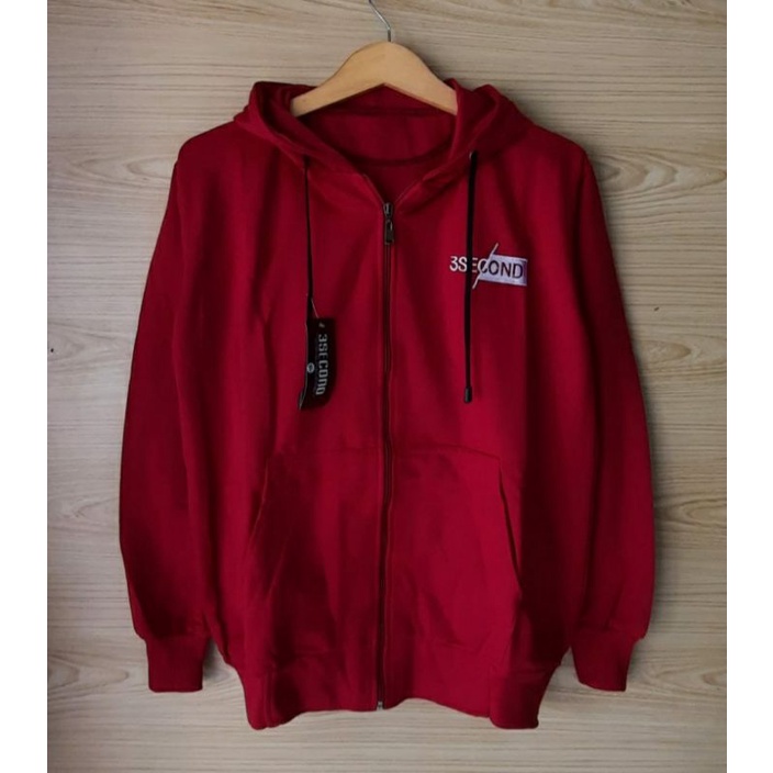 JAKET 3 SECOND / JAKET 3SCND / JAKET PRIA COWOK / JAKET WANITA CEWEK / HOODIE ZIPPER/RESLETING MURAH
