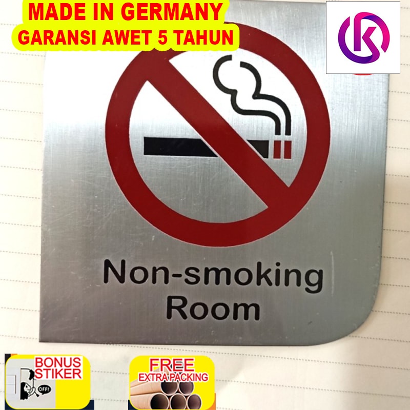 

Murah no smoking sign plat