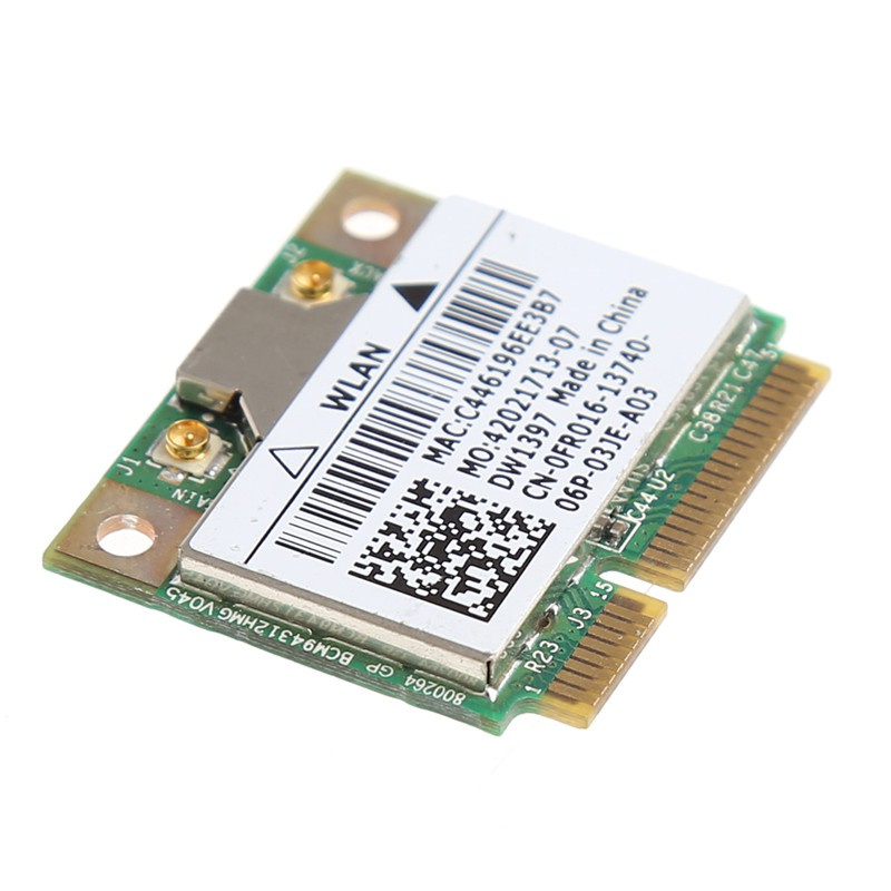 CRE  54M Wireless Wifi Mini PCI-E Card For Dell DW1397 0KW770 Broadcom BCM94312HMG2L