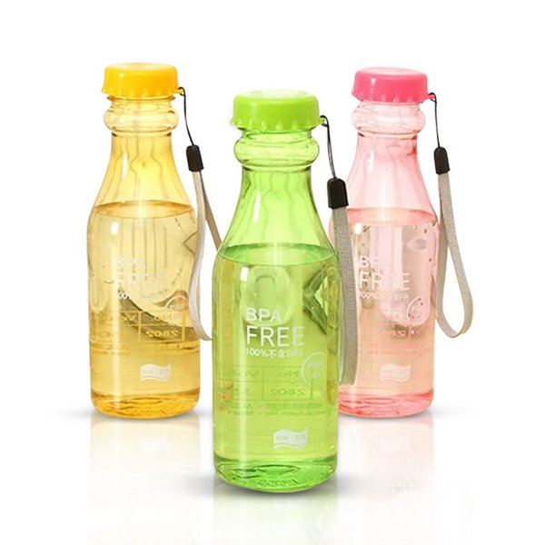 Botol Unik BPA Free Model Soda Transparan