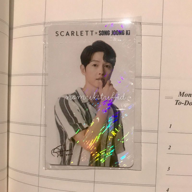 WTS PC SONG JOONG KI SCARLETT WHITENING