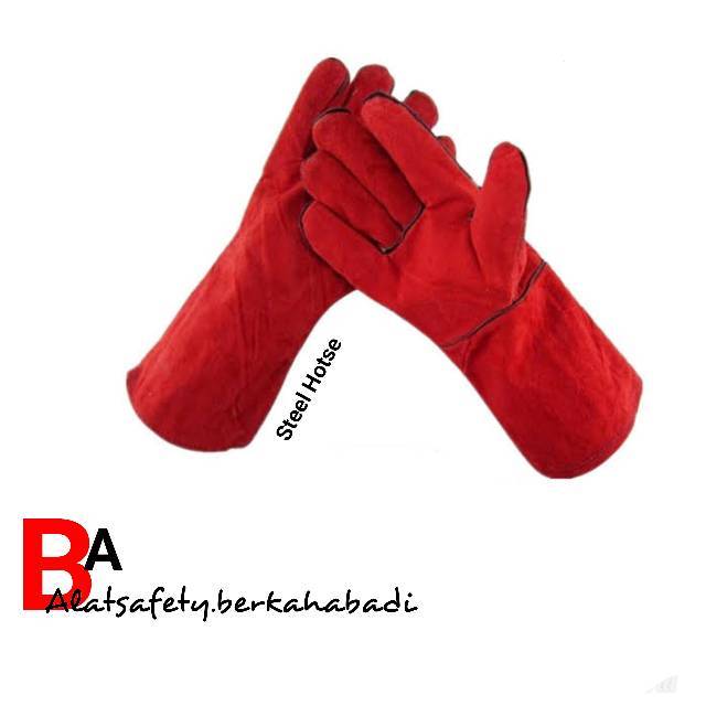 Sarung tangan lass - steel horse welding glove