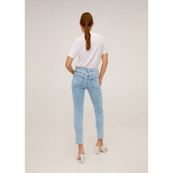 M*NGO MID RISE SCULPT SKINNY JEANS