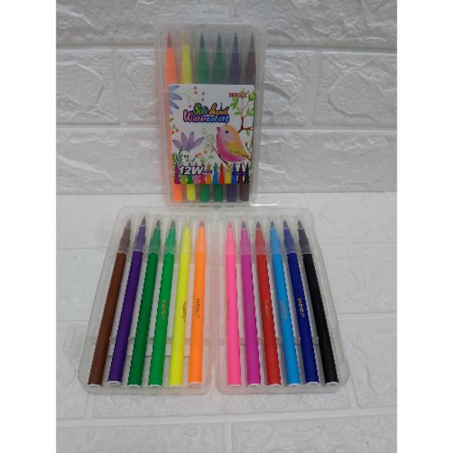 

Water brush 12 warna debozz