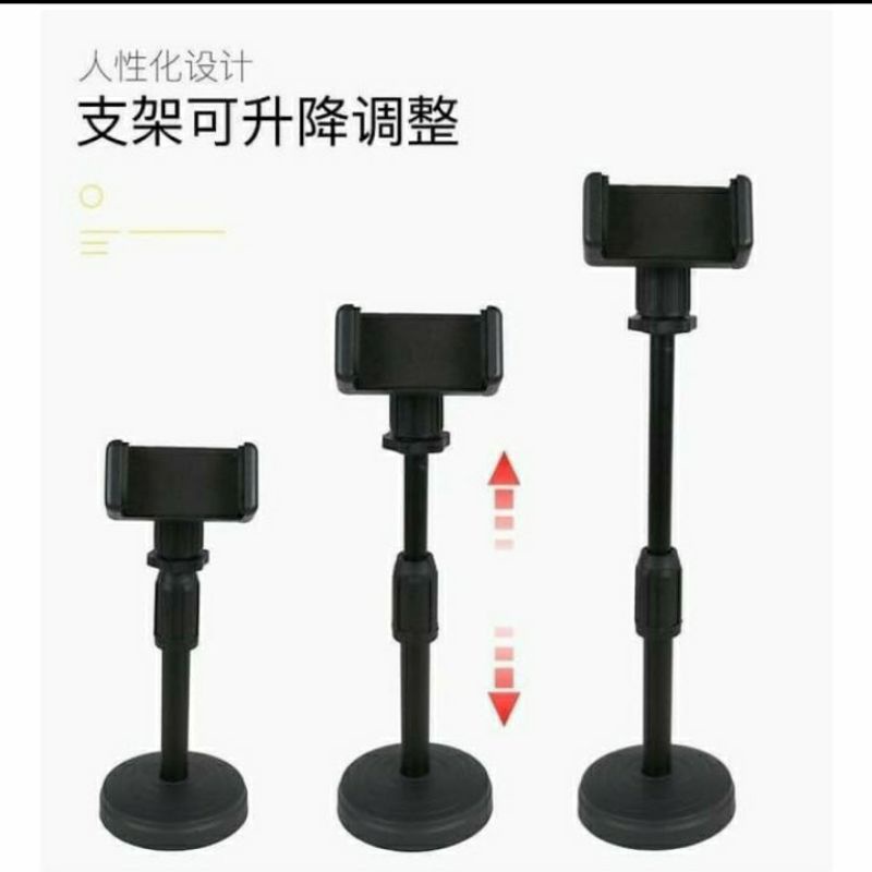 Holder stand hp universal handphone holder black