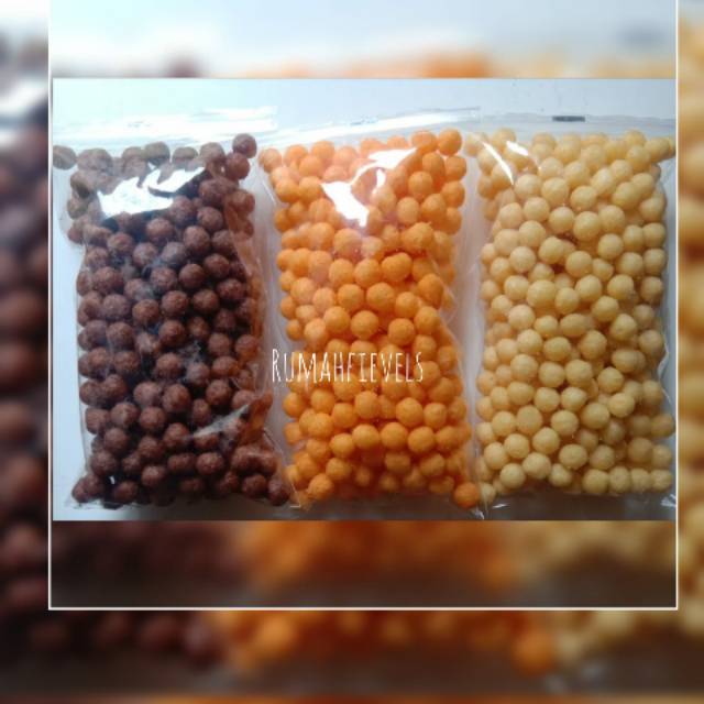 

Chiki Bols/Ball/Balls Coklat/Kaldu Ayam/Keju 250gr||Snack Kiloan