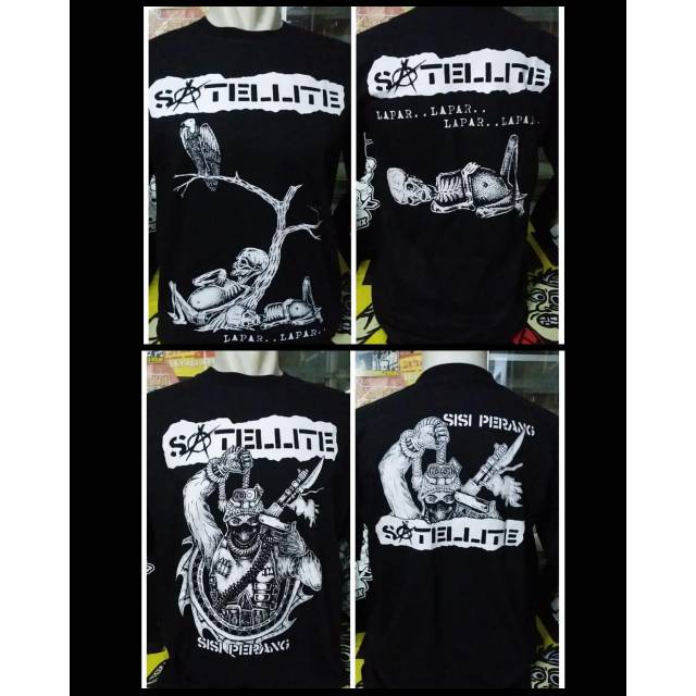 Tshirt punk SATELLITE