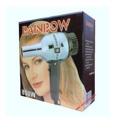 RRN-268 &gt; Hair Dryer Rainbow 350/850W Hair Styling Hairdryer Alat Pengering Rambut Panas Untuk Rambut Bulu Anjing Kucing ✽