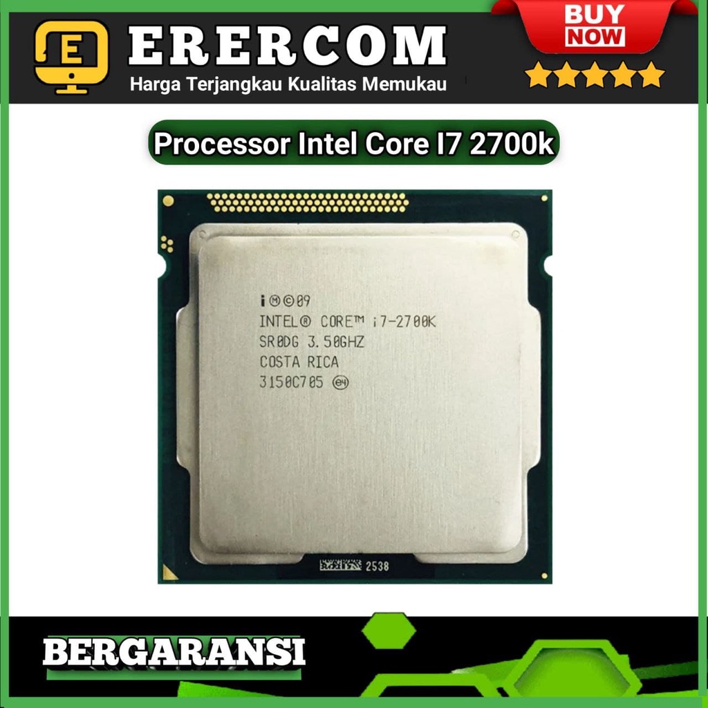 Prosesor Intel Core i7 2700K 3.50 GHz