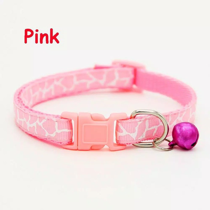 kalung anjing rantai hewan bell kucing dog collar Leophard