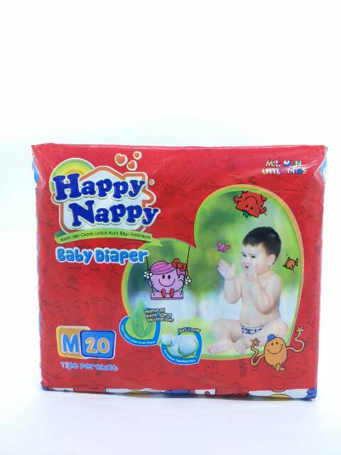 Happy Nappy Baby Diaper L20/ M20/ S20/ XL20/Centraltrenggalek