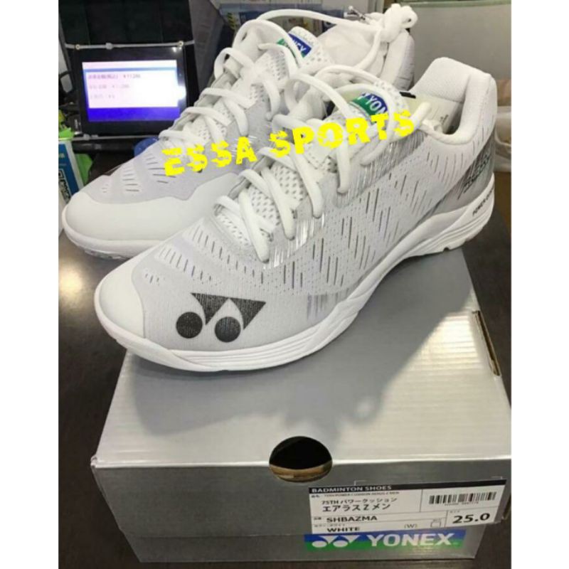 SEPATU YONEX AERUS Z WHITE 75TH ANNIVERSARY LIMITED EDITION JP CODE