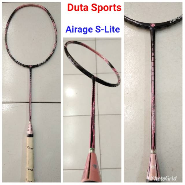 Raket Badminton Carlton Air Rage S-Slite Black Pink Original | Lazada ...