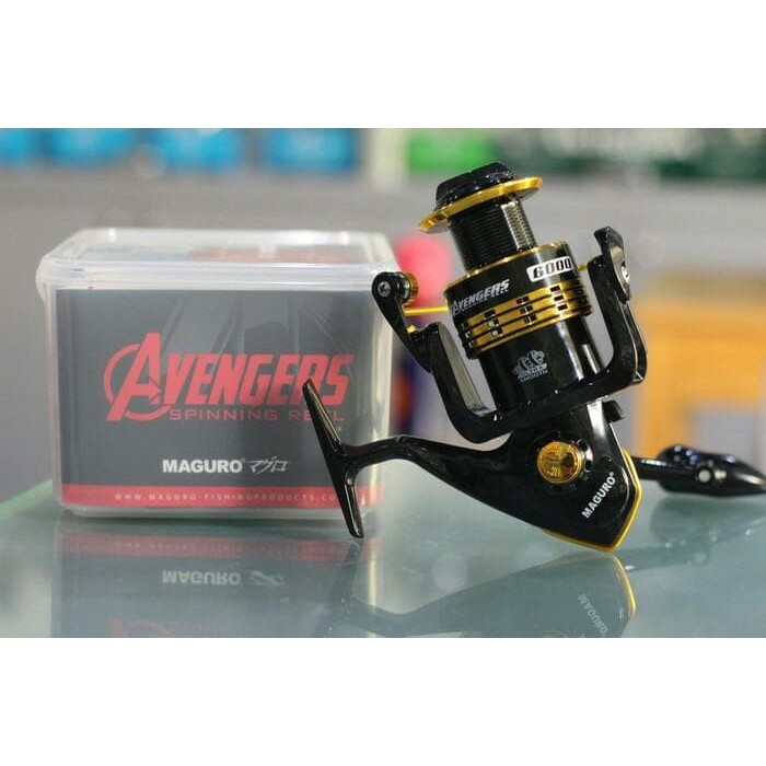 Reel Pancing Merk Maguro Avengers 6000 Cold forged Aluminum