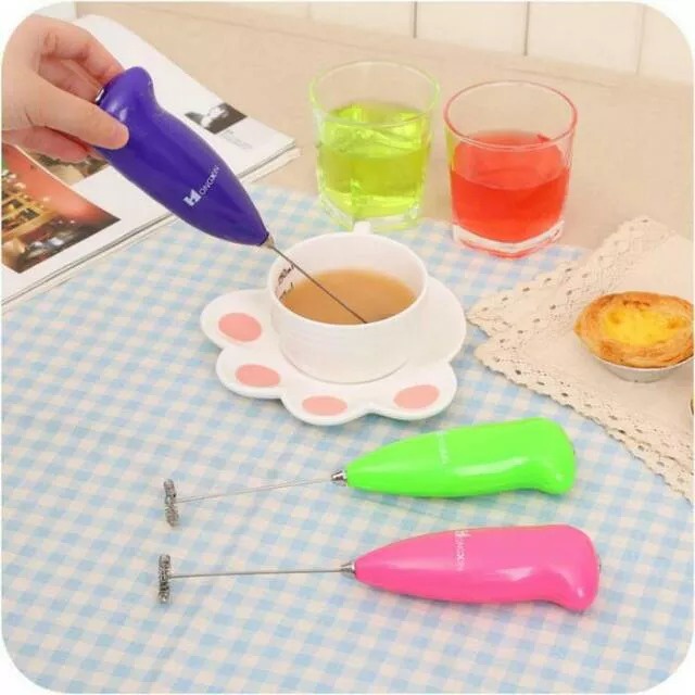 Mixer Mini Electric Hand Mixer Tangan Elektronik Murah Pengaduk Telur Kopi Adonan Portable Mini Hand Mixer