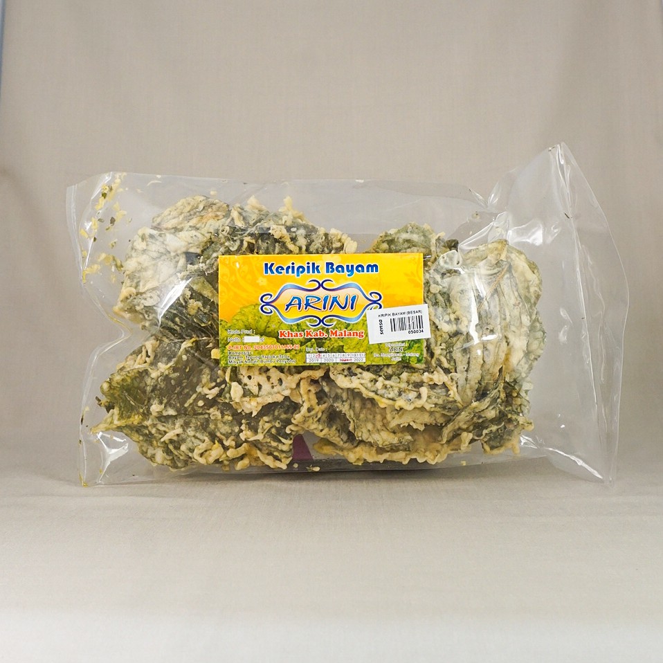 

Keripik Bayam Arini (220 gram)