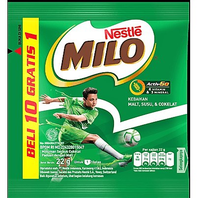 

MILO Sachet Coklat 1 sachet