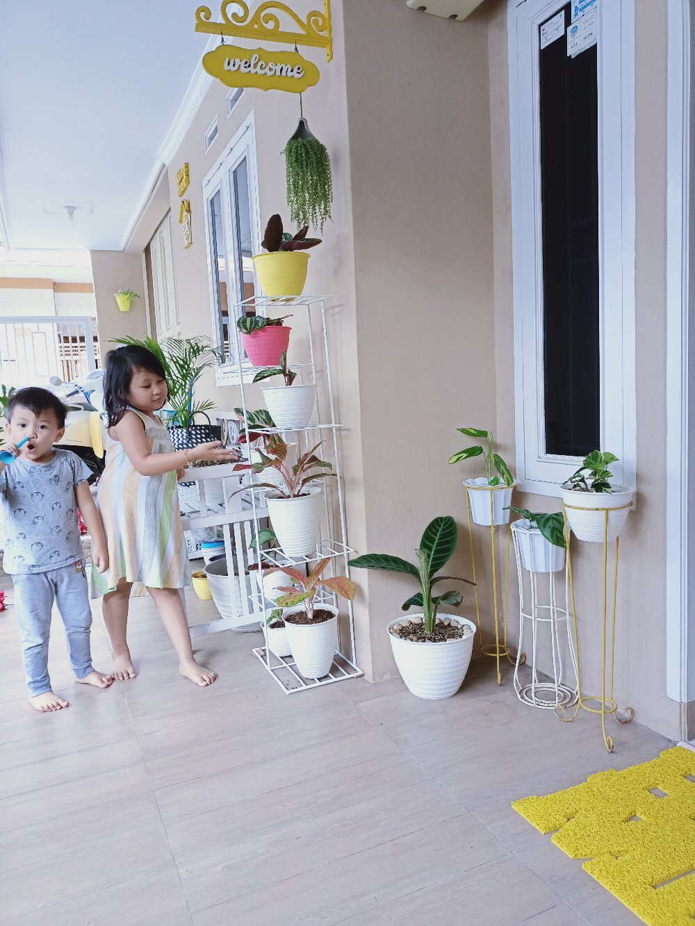 Rak Minimalis, Rak Tanaman Hias 7 Tingkat, Rak Pohon 7 Susun