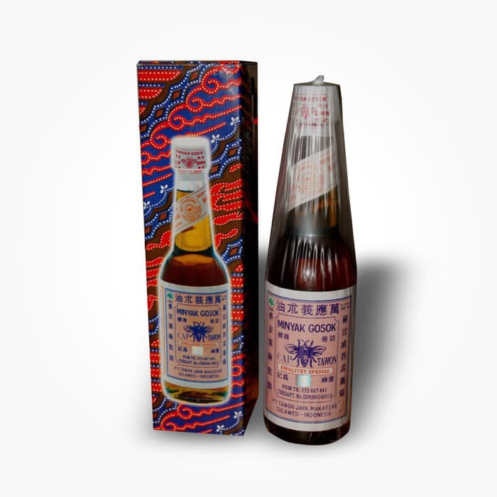 Minyak Tawon 330 ml / Minyak Gosok Tawon / Minyak Tawon Tutup Putih