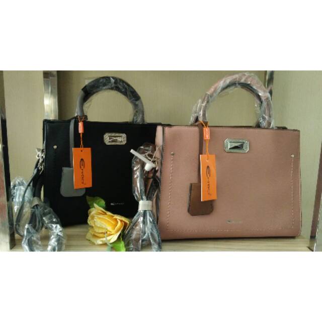 Tas wanita emsio by Elizabeth peach,coklat,hitam