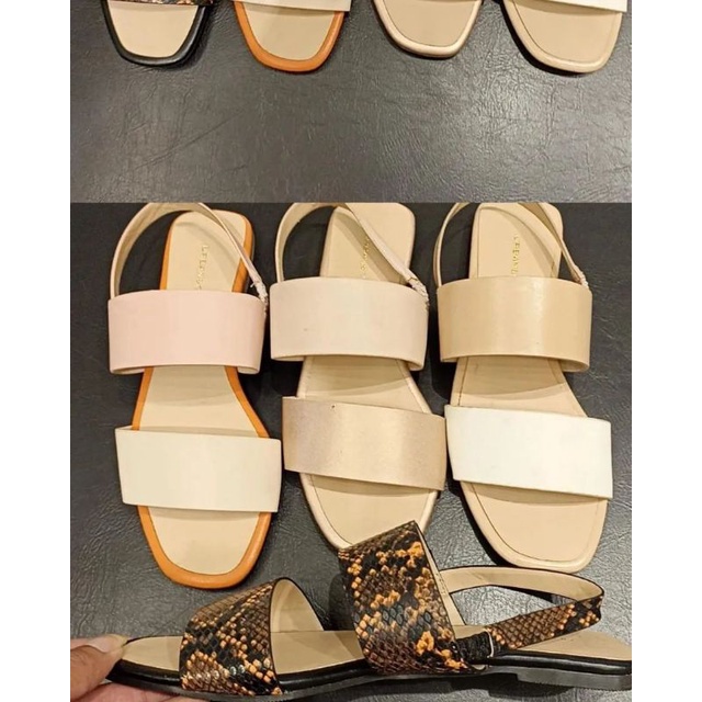 sepatu sandal sandal flat sandal wanita murah urban n co