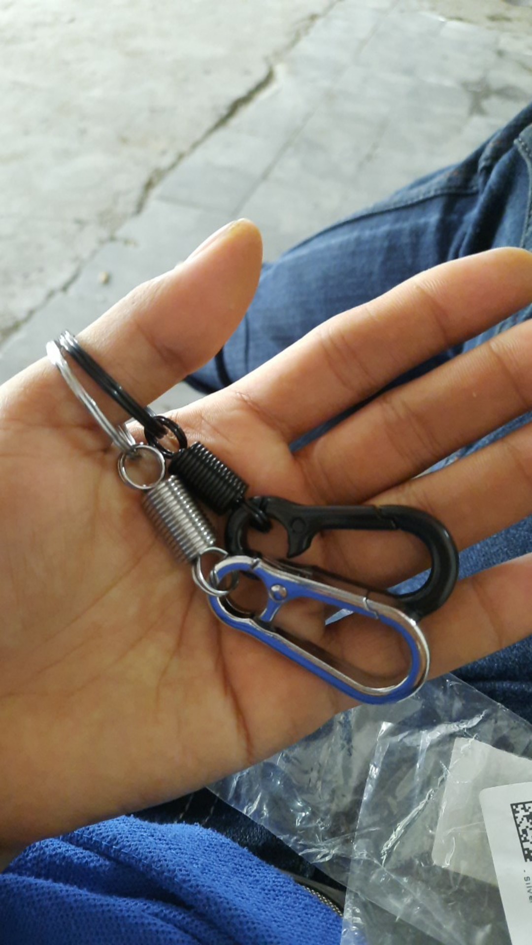 Ourpgone Karabiner Dengan Per Stainless Steel - Lc-1118