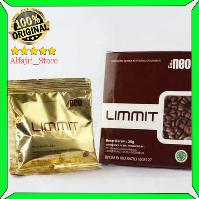 Jual KOPI LIMIT KOPI STAMINA PRIA JANTAN COFFEE LIMIT HERBAL KOPI