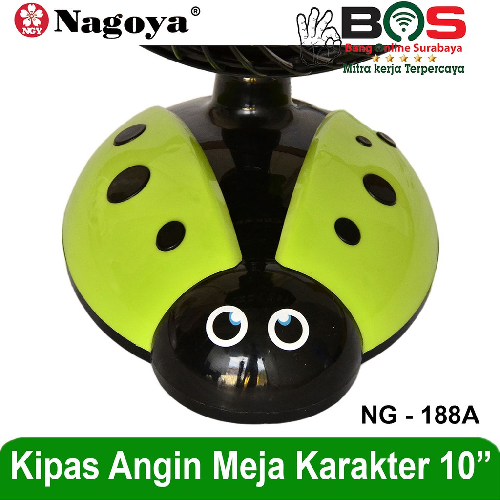 Kipas Meja Kipas Angin Meja Fan Character Nagoya NG-188 NG 188 NG188 Kumbang