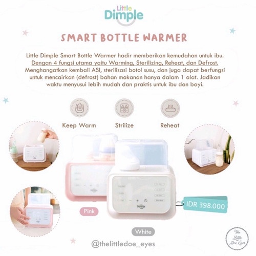 Little Dimple Smart Bottle Warmer