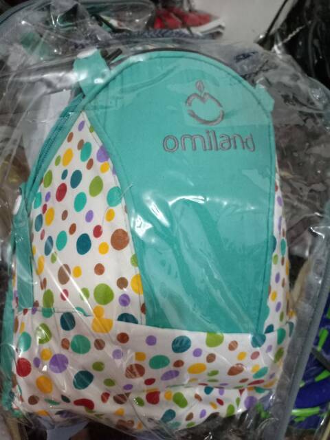 Omiland Hipseat Gendongan bayi motif Polcadot 6POSISI