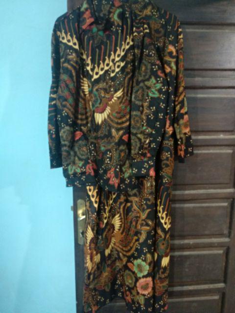 Maura Couple - Sania Ruffle Batik Couple Jumbo Ori Ndoro Jowi Dnt Garansi Termurah Shopee - Solo