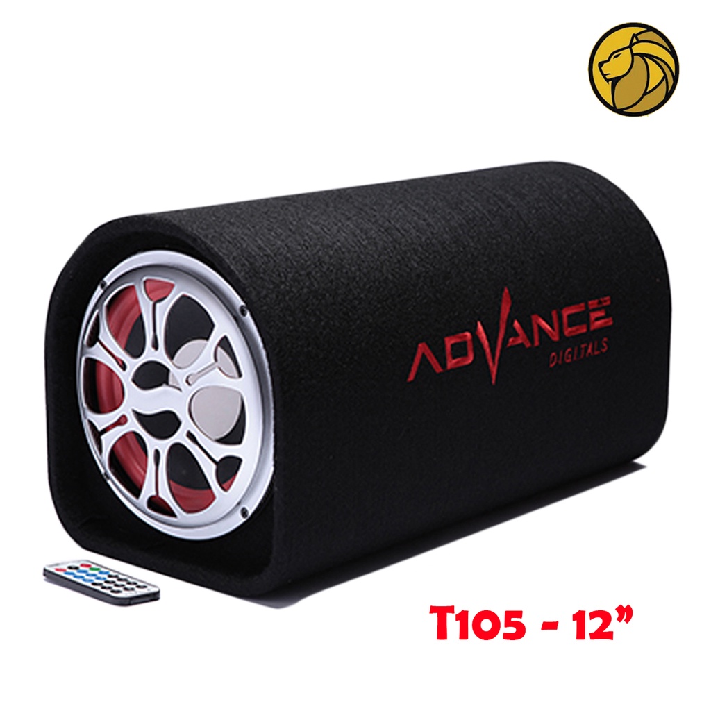 Advance 12 Inch Bluetooth Speaker T105BT PRO + MIC WIRELESS - T104 10 Inch Model Tabung Subwoofer