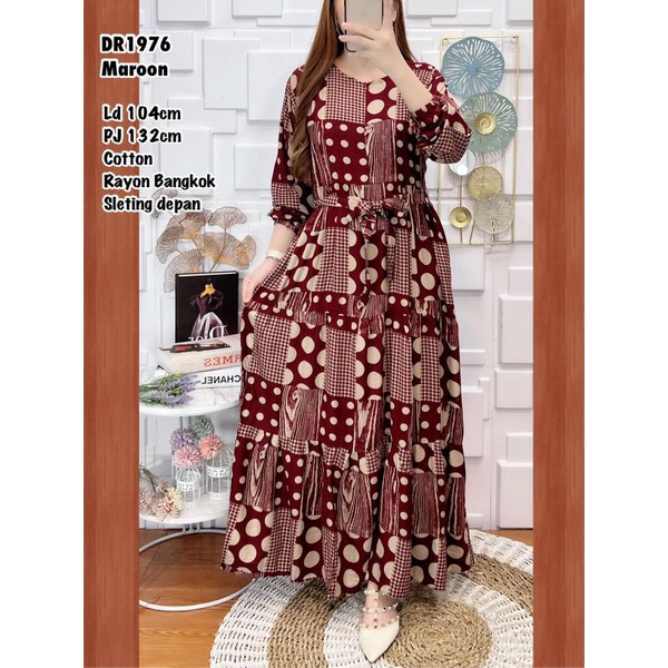 Ready Dress Cotton Rayon Bangkok