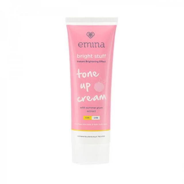 (un,cx) EMINA BRIGHT STUFF TONE UP CREAM 20 ML - BRIGHT FLASH OXYBIONE NIACINAMIDE