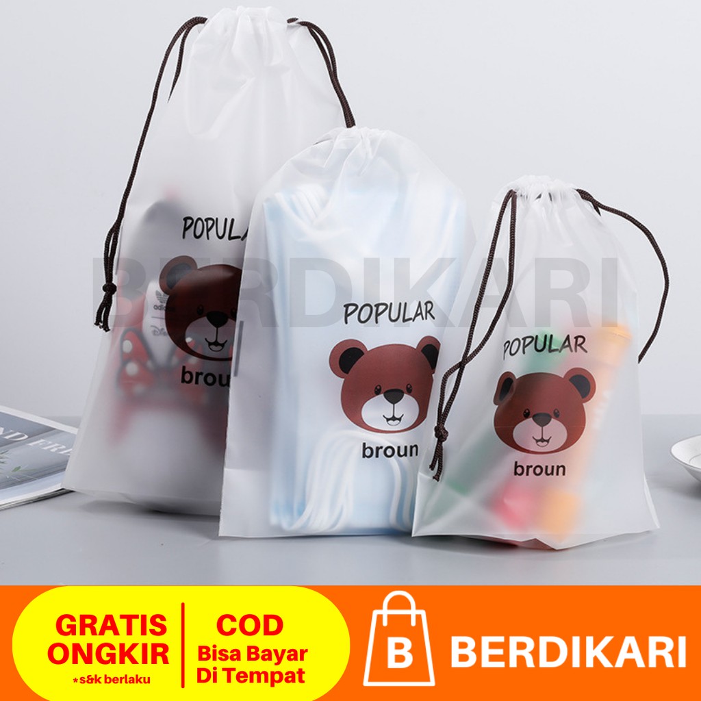 Tas Kosmetik Beruang