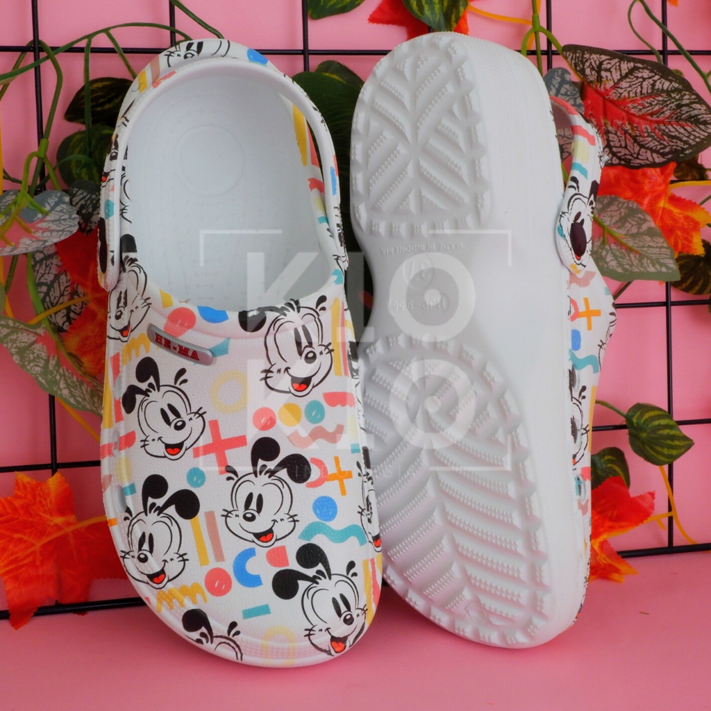 Sandal Kodok  Printing / New Arrival Sendal Kodok Printing / Sandal Rumah EVA Pria dan Wanita 888W