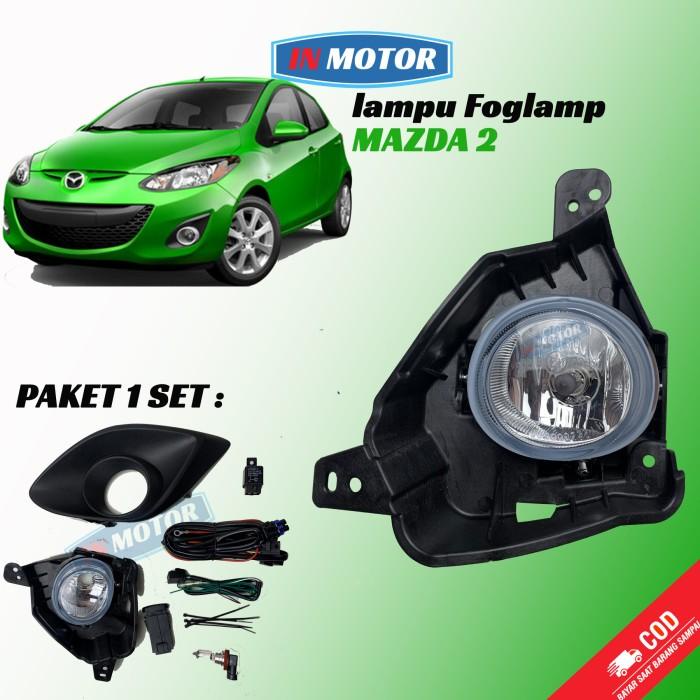 lampu Foglamp Lampu Kabut mobil Mazda 2 2010 2011 2012 2013 2014 kanan